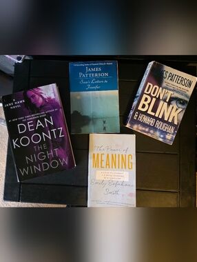 4 Used Book LOT.  please read description